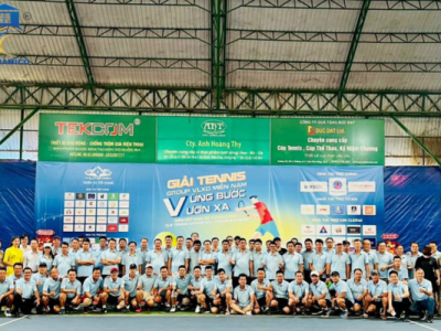 Ceramico tham gia giải đấu Tennis Group VLXD Miền Nam