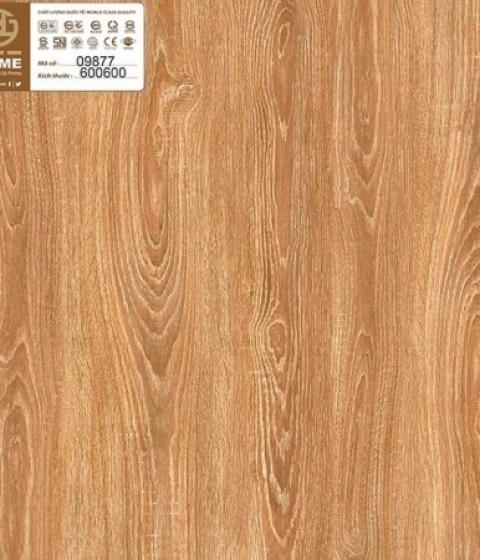 GẠCH LÁT NỀN 9877 BKTP GIÃ GỖ 